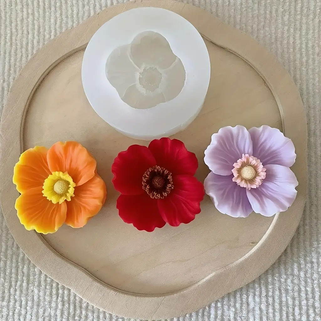 Resin Craft Ideas - Stampo in silicone per candele a