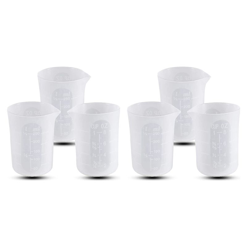 Mixing Cup Silicone - Tazze dosatrici in silicone DT19-250 ml