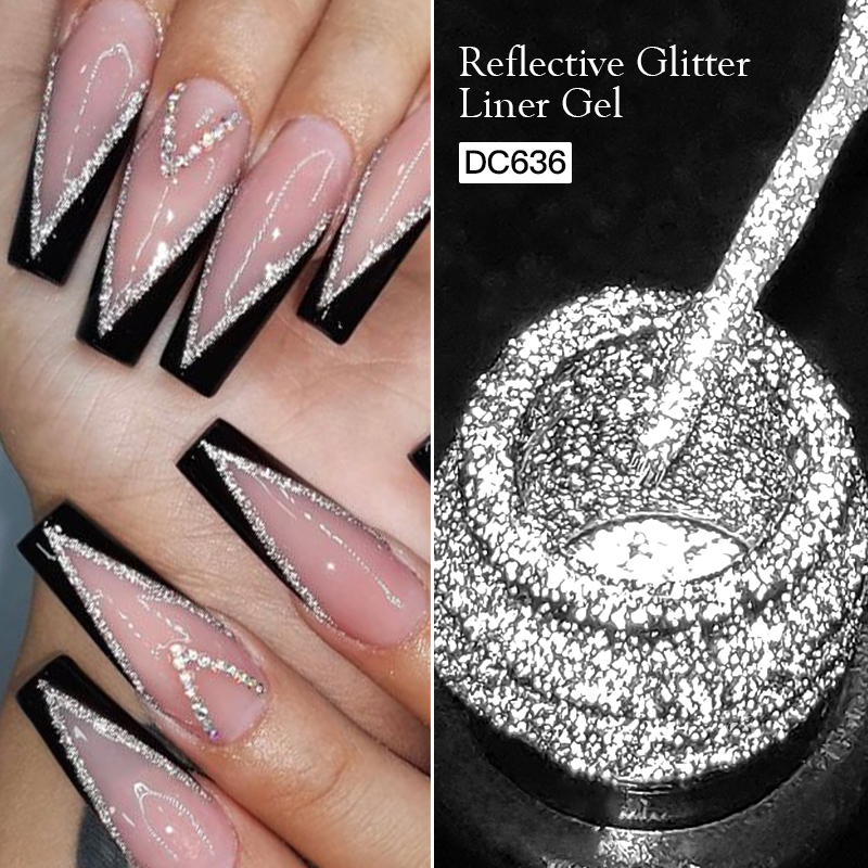 Resin Glitter Pack - Set di Smalti Gel per Unghie