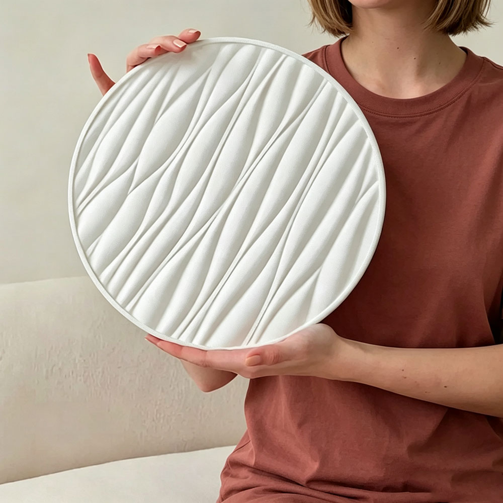 Coaster Mold Round - Stampo in silicone grande rotondo per