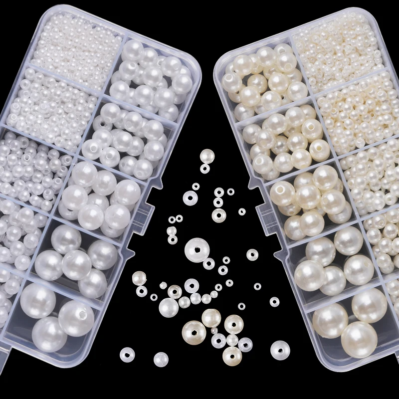 Resin Crafts Diy - 800 pezzi di perle artificiali finte
