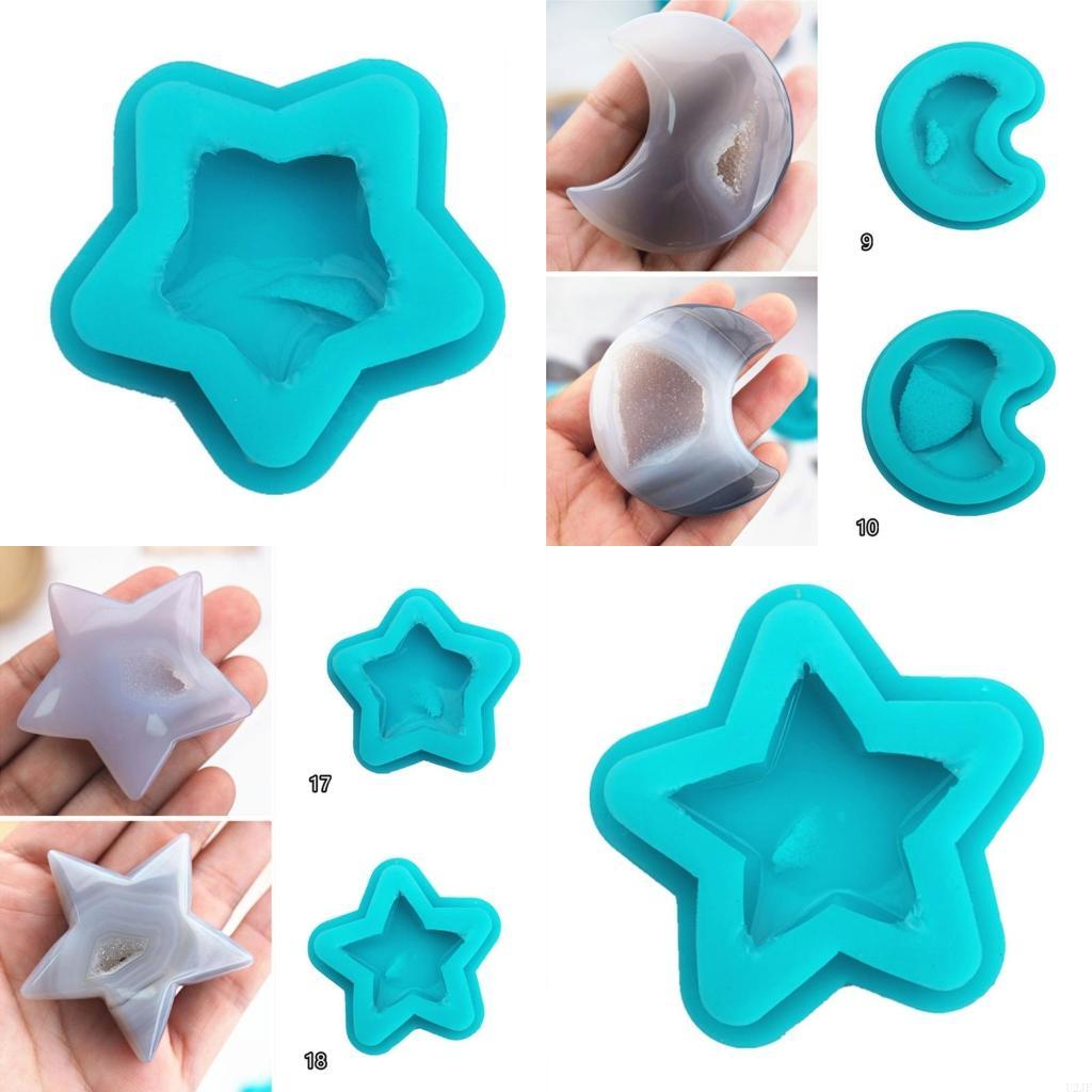 Geode Mold Silicone - Stampi in silicone per pietre preziose