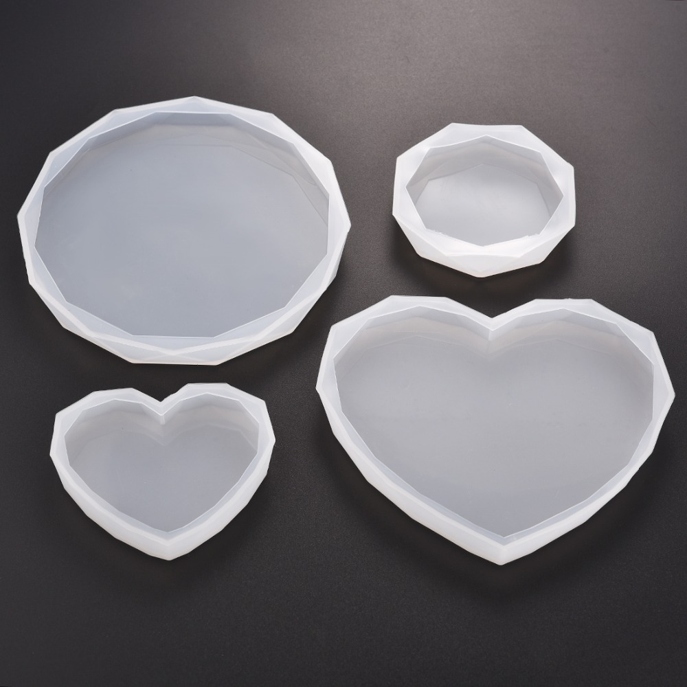 Coaster Mold Round - Stampo in silicone per sottobicchiere in