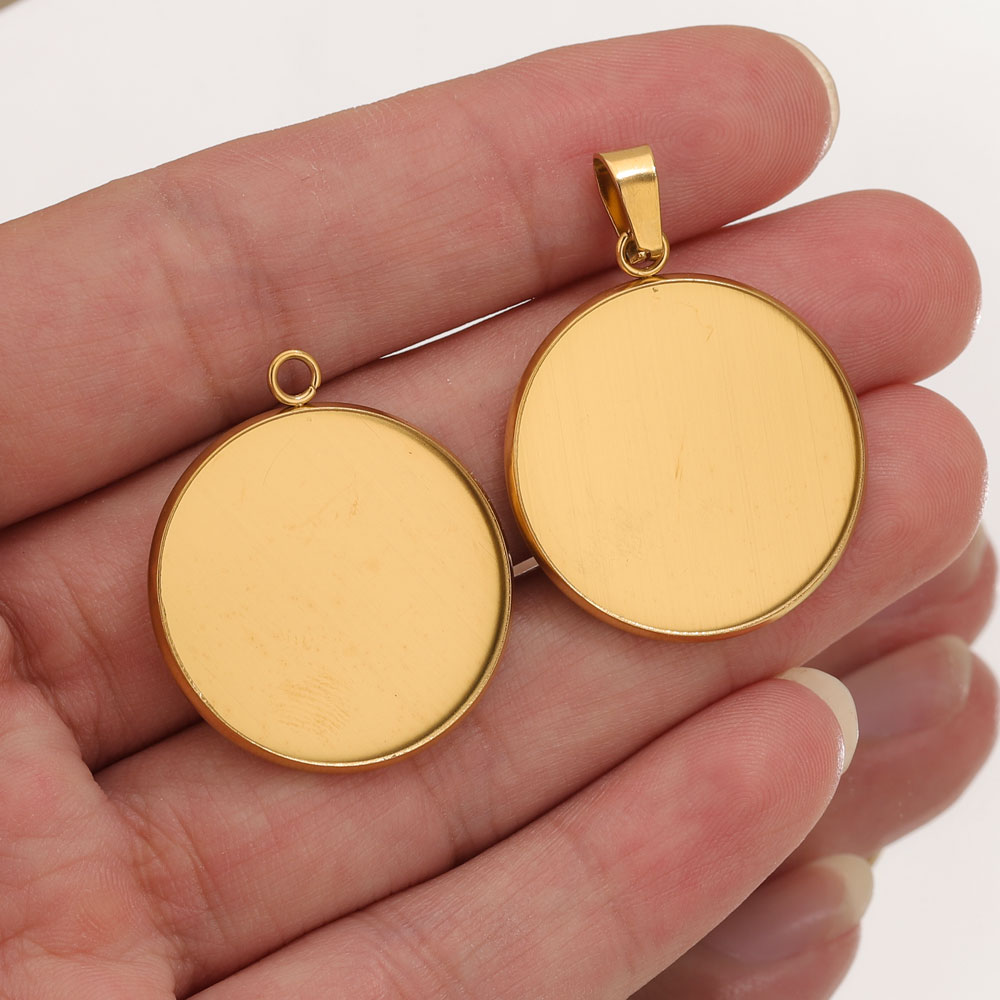 Resin Craft Projects - 10 pz Pendenti In Oro In