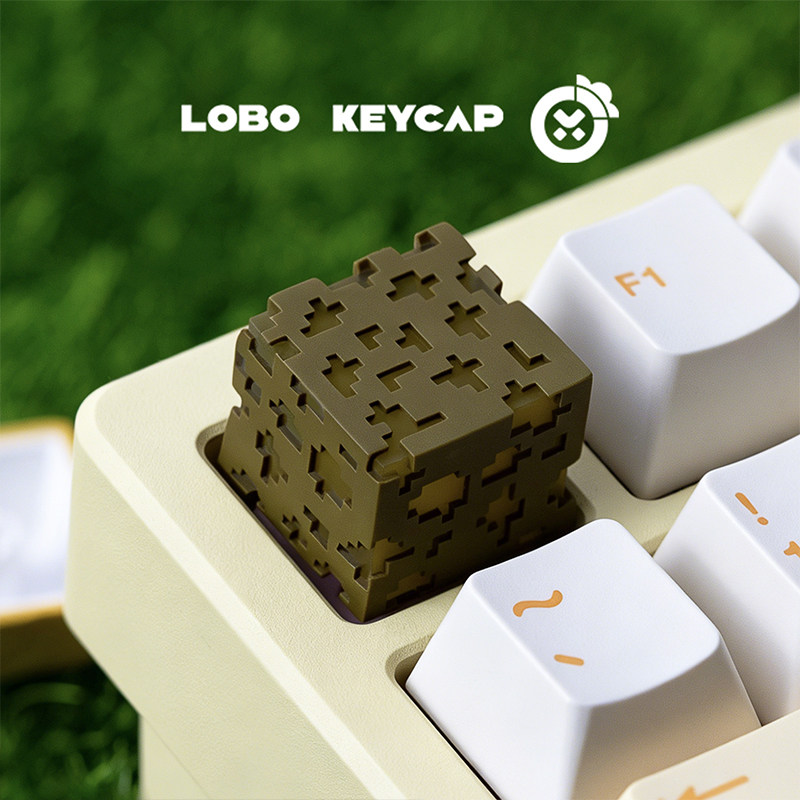 Resin Crafting Minecraft - Tasti Trasparenti Decorativi per Tastiera Serie