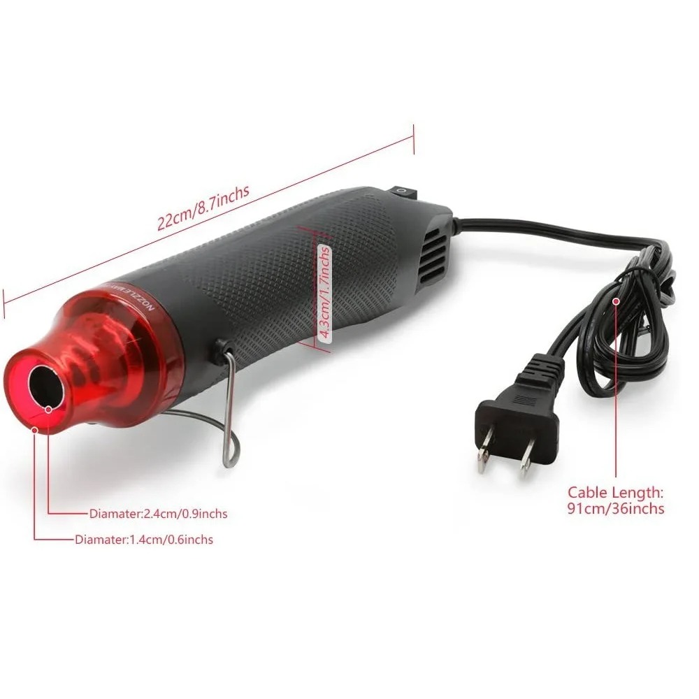 Heat Gun Small - Pistola ad Aria Calda Portatile, Mini
