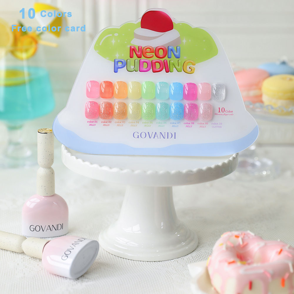 Resin Glitter Pack - Primavera Estate 10 pezzi Gel gelato