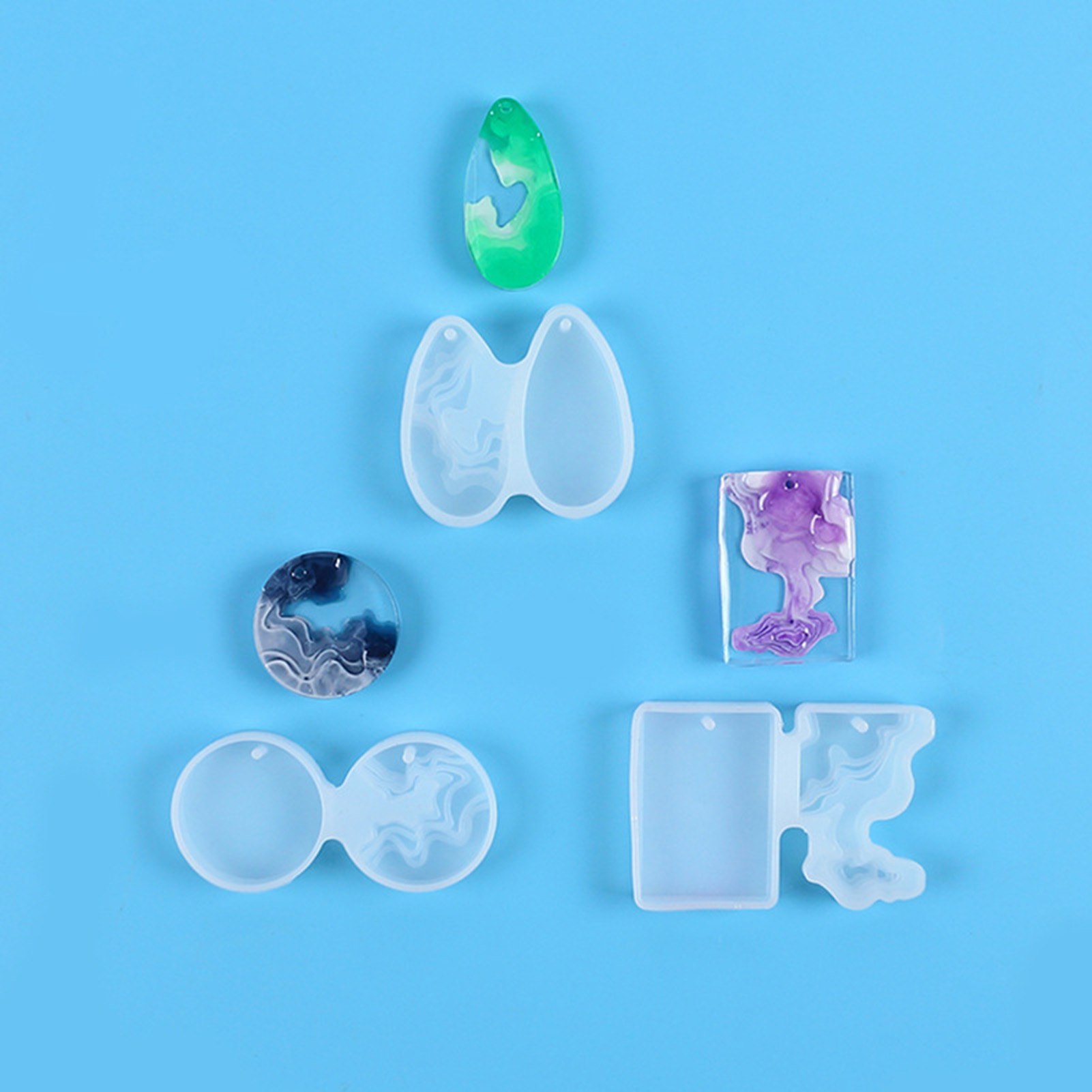 Set di 3 Stampi in Silicone Fl - Geode Mold Silicone recensione e prezzo