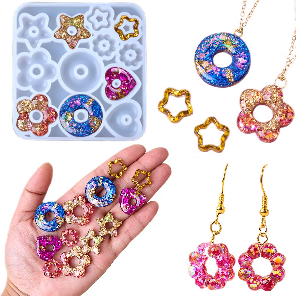 Gioielli multifunzionali Stamp - Resin Craft Ideas recensione e prezzo
