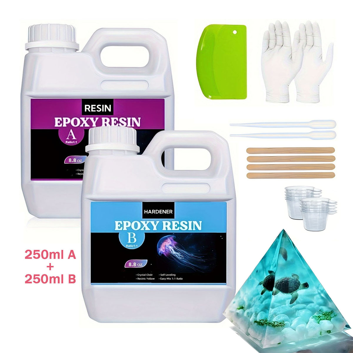 Kit di resina per colata crist - Resin Jewelry Kit recensione e prezzo