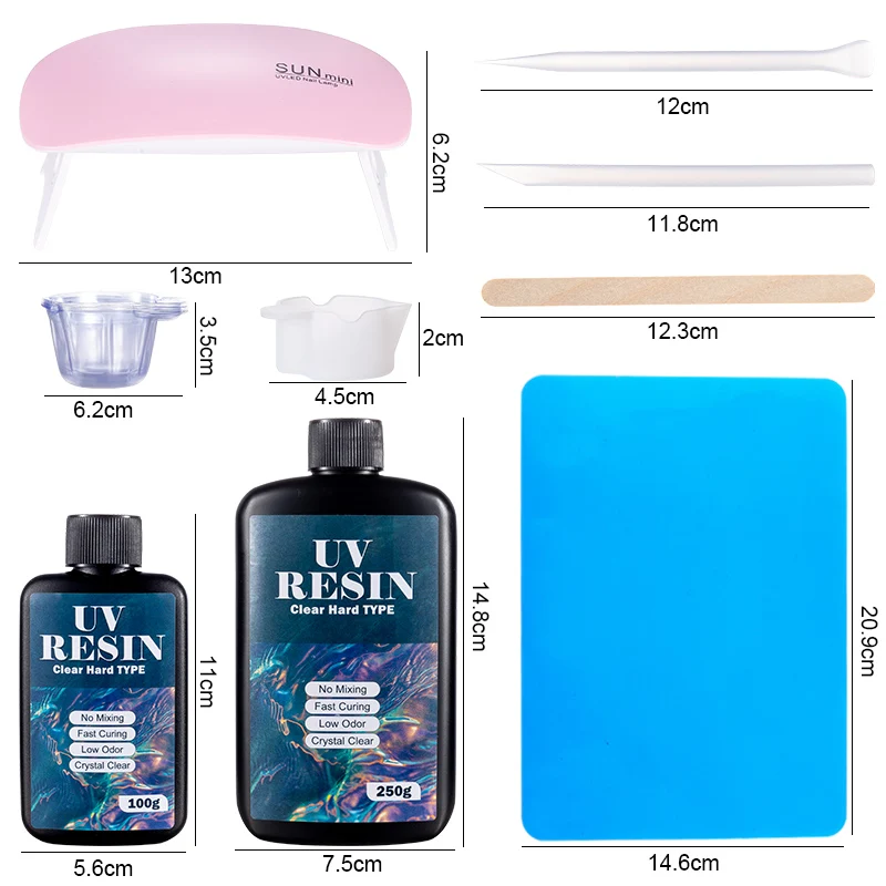 Kit di colla dura in resina UV - Epoxy Uv Resin Kit recensione e prezzo