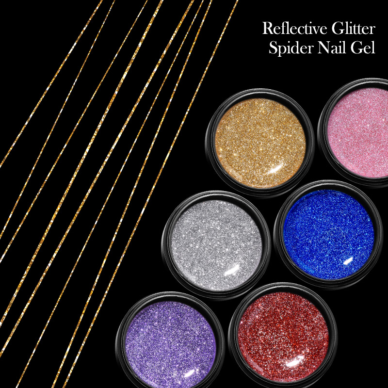 Set di 6 smalti gel riflettent - Resin Glitter Pack recensione e prezzo