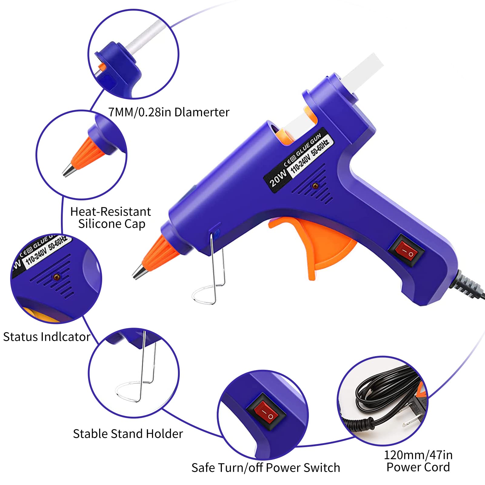 Pistola per colla a caldo da 2 - Heat Gun Small recensione e prezzo