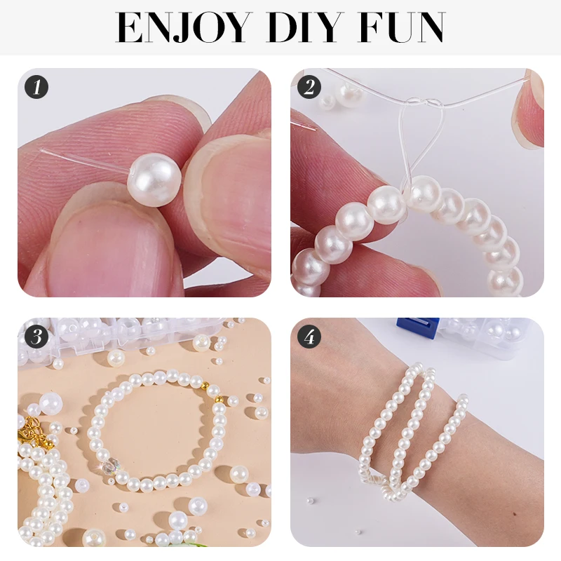 800 pezzi di perle artificiali - Resin Crafts Diy recensione e prezzo