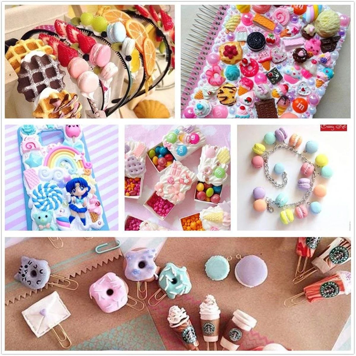 30 pezzi di ciondoli di melma  - Resin Jewelry Kit recensione e prezzo