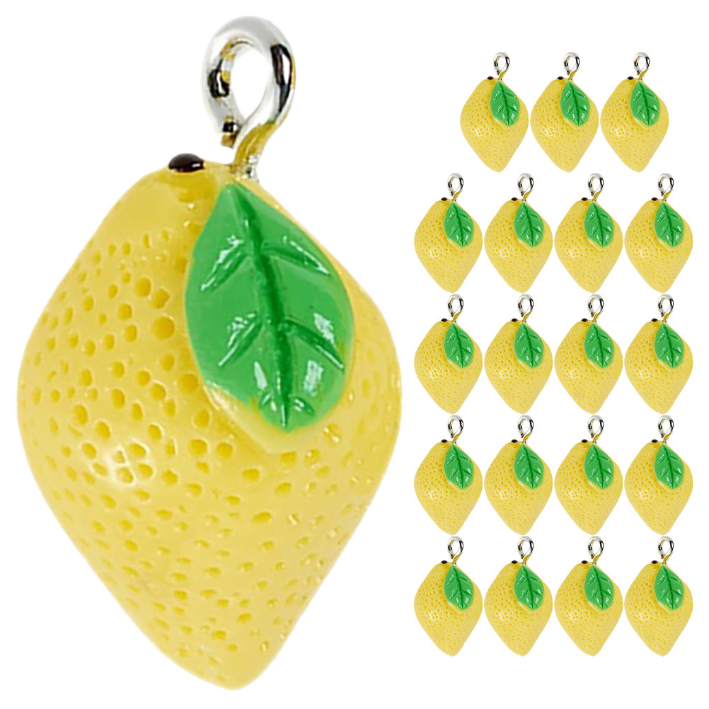 20 Pezzi Ciondoli Limone in Re - Resin Crafts Diy recensione e prezzo