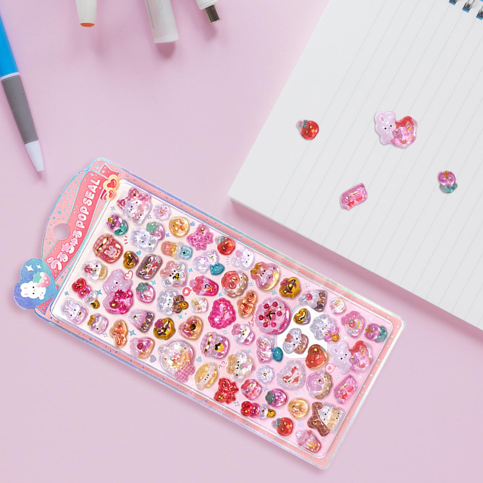 Confezione di adesivi carini A - Resin Glitter Pack recensione e prezzo