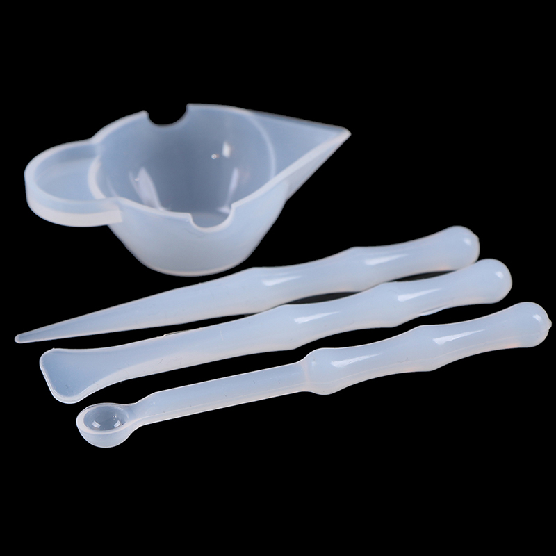 4 pezzi/set mix tazza stampo i - Mixing Cup Silicone recensione e prezzo