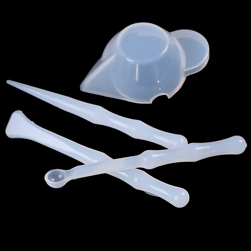 4 pezzi/set mix tazza stampo i - Mixing Cup Silicone recensione e prezzo