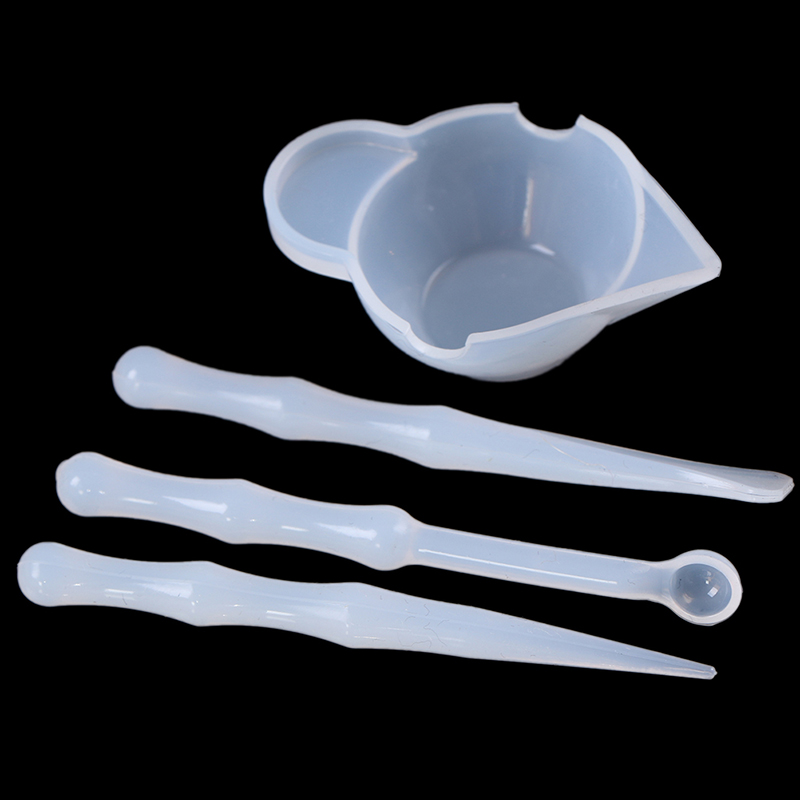 4 pezzi/set mix tazza stampo i - Mixing Cup Silicone recensione e prezzo