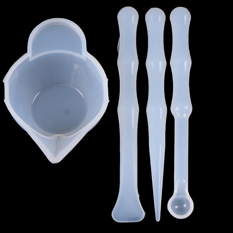 4 pezzi/set mix tazza stampo i - Mixing Cup Silicone recensione e prezzo