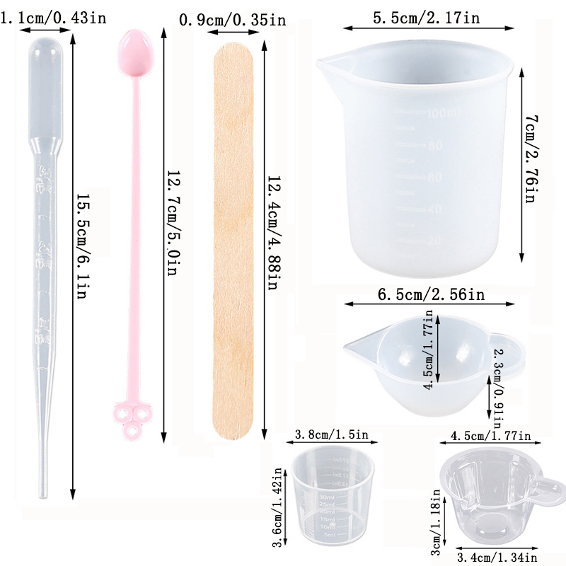 Kit di Strumenti per Resina Ep - Epoxy Uv Resin Kit recensione e prezzo