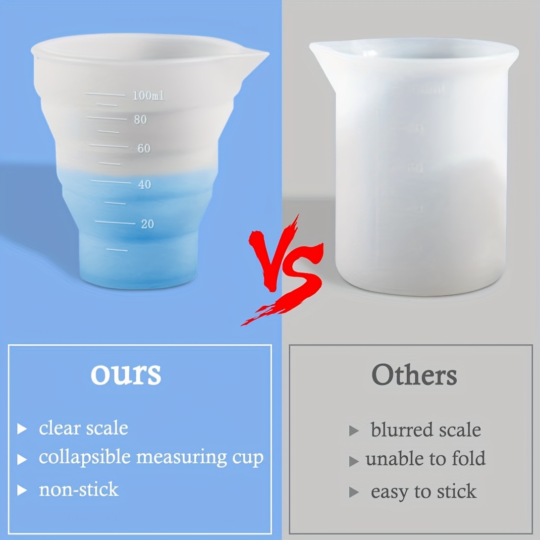 Tazza dosatrice pieghevole in  - Mixing Cup Silicone recensione e prezzo