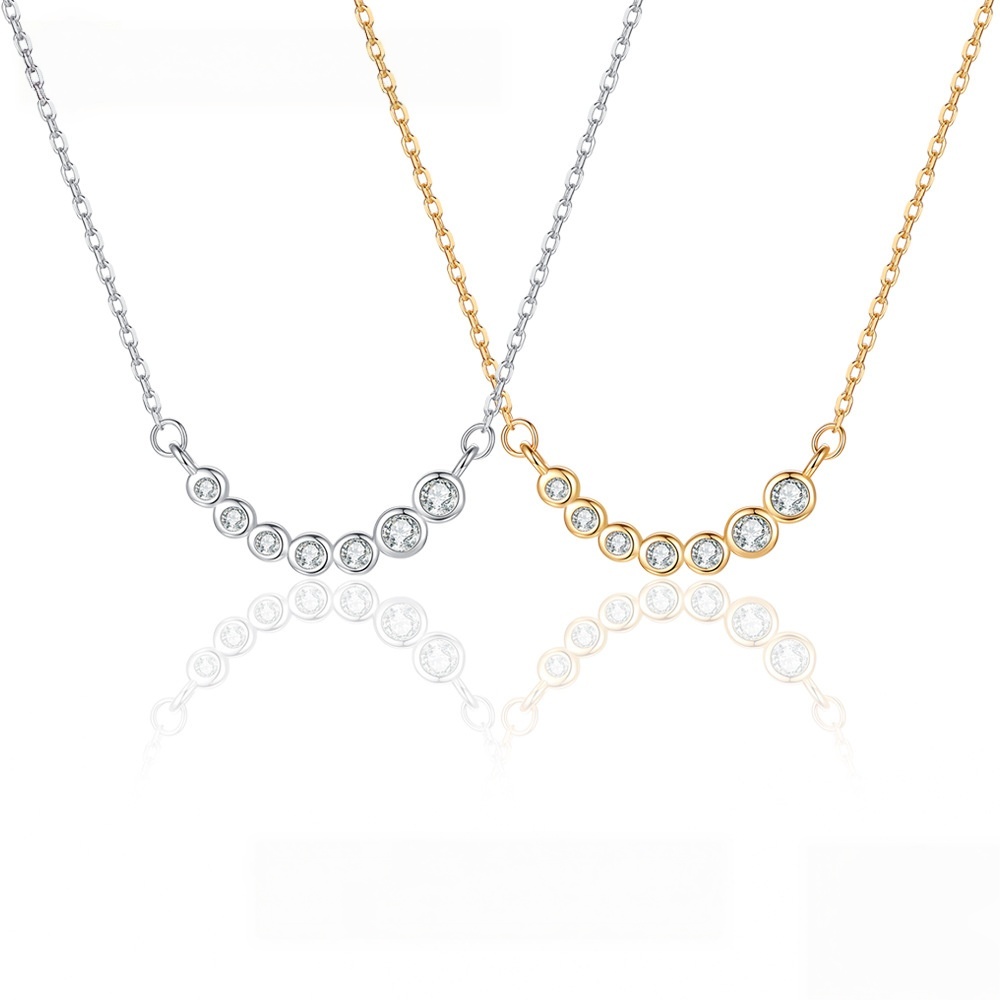 Collana con Pendente a Forma d - Bezels Set Pendant recensione e prezzo