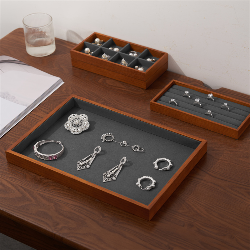 Oirlv Organizzatore di gioiell - Wood Ring Blank recensione e prezzo