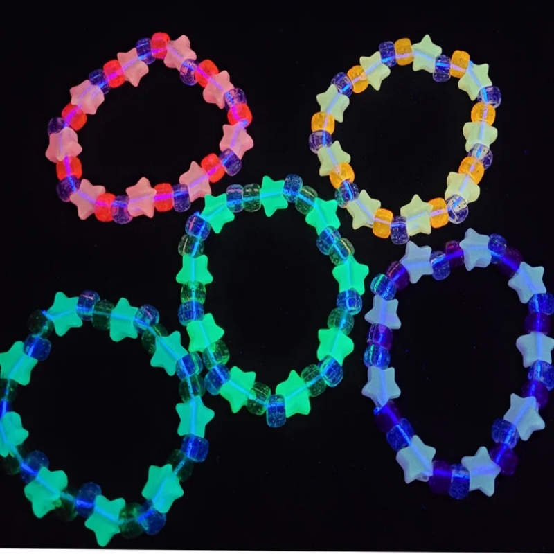 Set di 5 braccialetti Glow Sta - Resin Glitter Pack recensione e prezzo