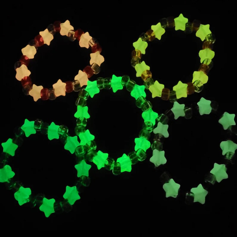 Set di 5 braccialetti Glow Sta - Resin Glitter Pack recensione e prezzo