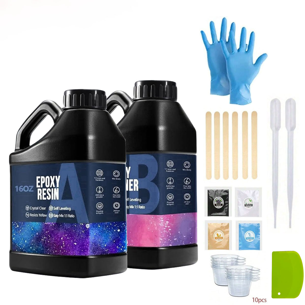 Kit in resina epossidica crist - Resin Jewelry Kit recensione e prezzo